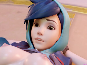 Mercy Tracer Footjob - Neonsin