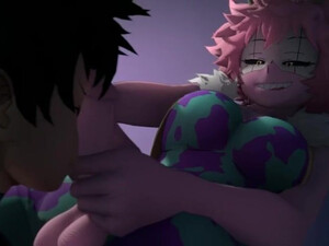 Hentai Futanari Facial Deepthroat Blowjob Anime 3D GIF