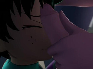 Hentai Futanari Facial Deepthroat Blowjob Anime 3D GIF