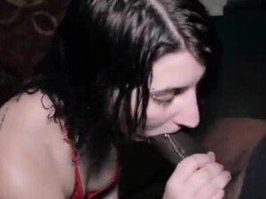 Wet Sucking Sloppy Deepthroat Cock Worship Blowjob Big Dick Big Balls BBC GIF